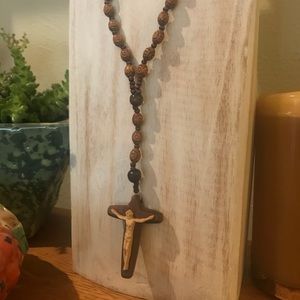 Vintage wood rosary